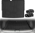 TripleAliners Trunk Mat All Weather Liners Compatible with 2025 Nissan Kicks Interior Accessories Custom Fit Anti-Slip TPE Full Coverage Protection Rear Trunk Floor Mat (SV SR Trim Level ONLY)