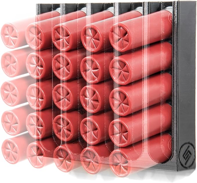 Spartan Mounts Shotgun Shell Storage Solution | Safe Gun Room Display Storage Organization Man Cave Husband Military Police Home Self Defense 12 20 410 Gauge