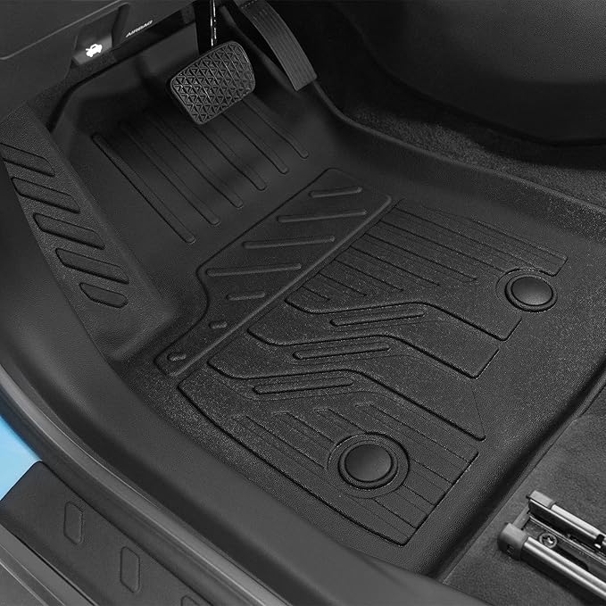 Floor Mats Set for Chevy Trailblazer FWD 2026 2025-2021 Accessories, Full Coverage All Weather Floor Mats Cargo Mat with Backrest Protectors & Door Sill Guards(Not for AWD)