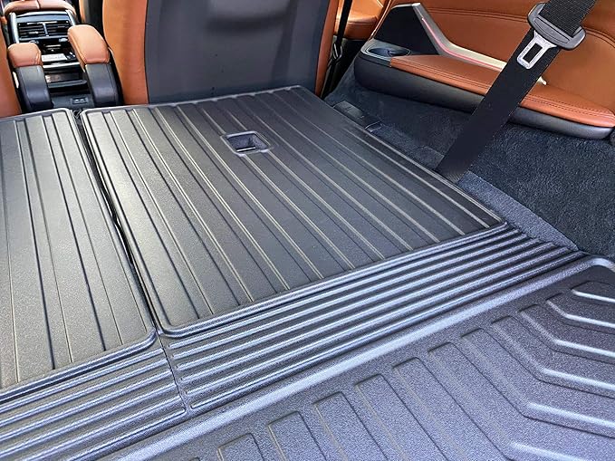 Premium Cargo Liner for BMW X7 2019-2025 - 100% Protection - Custom Fit Car Trunk Mat - Easy-to-Wash & All-Season Black Cargo Mat - 3D Shaped Laser Measured Trunk Liners for BMW X7 2019-2025