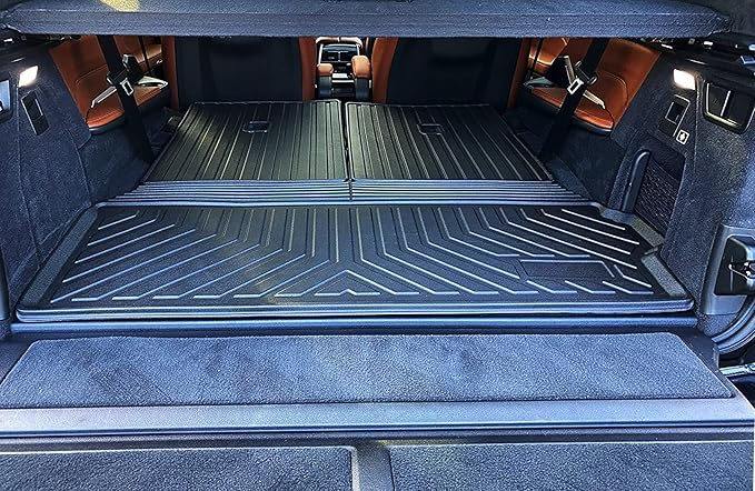 Premium Cargo Liner for BMW X7 2019-2025 - 100% Protection - Custom Fit Car Trunk Mat - Easy-to-Wash & All-Season Black Cargo Mat - 3D Shaped Laser Measured Trunk Liners for BMW X7 2019-2025
