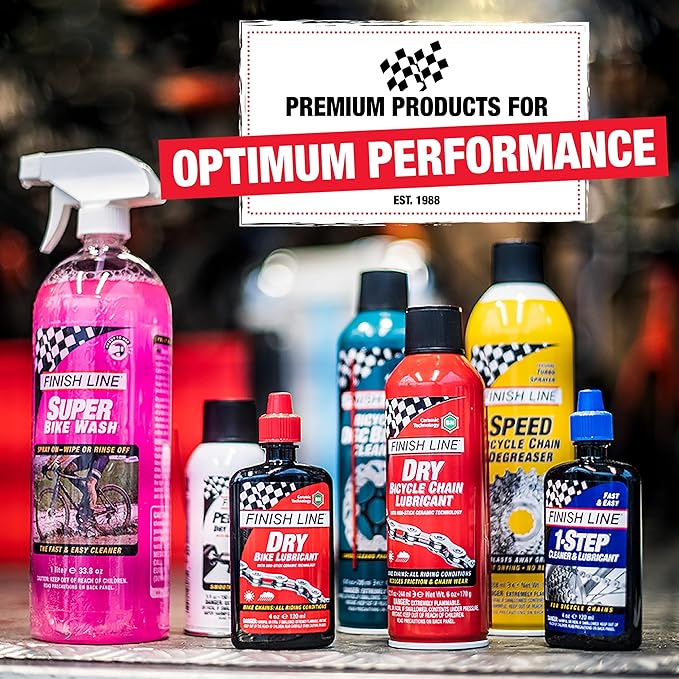 Finish Line WET Bicycle Chain Lube 1 Gallon Jug