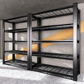 5-Tier Heavy Duty Garage Shelving Unit with Wire Shelves,3000 LBS Capacity Metal Storage Rack 72"H x 48"W x 20"D,Adjustable Boltless Steel Shelves for Garage,Basement,Pantry,Warehouse.2 Pack