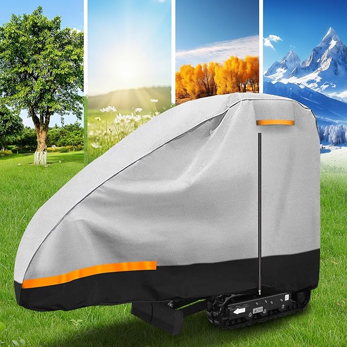 Car Cover Mini Excavator 2000lbs, Compatible with Bobcat E10/Kubota K008-3/Caterpillar 300.9D/Takeuchi TB210R/Yanmar Vio10-2, 420D Heavy Duty Oxford