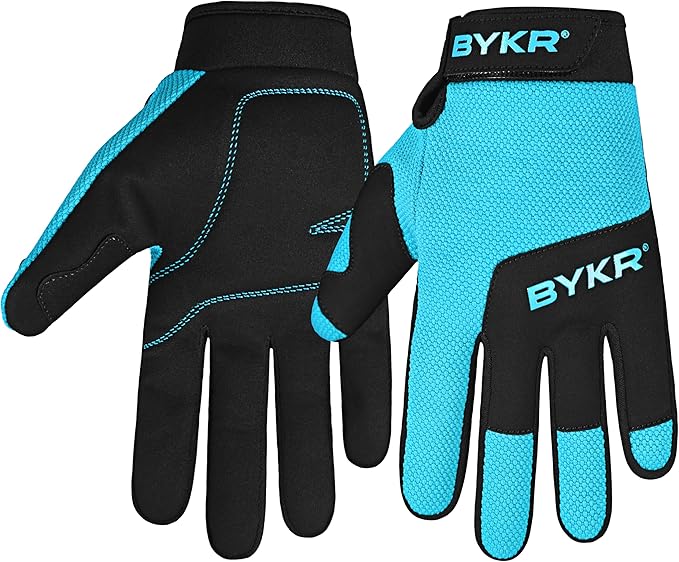 BYKR All-Weather Motorcycle Gloves for Men & Women – Protection for Dirt Bike, BMX, MX, and ATV Riding