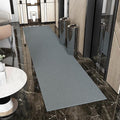 Ottomanson 3'11" x 50' Hallway Runner with Scraper Pile - Extra Durable Non-Slip Rug Mat for Indoor & Outdoor Use - Ideal for Kitchen, Entryway & Garage - High-Traffic Carpet, Gray