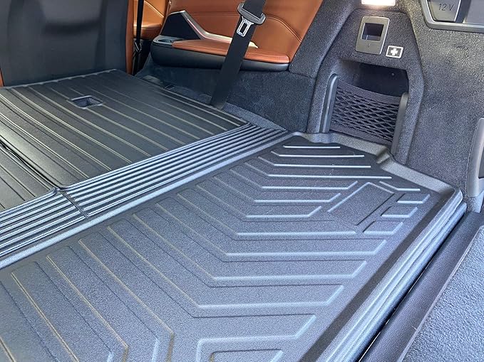 Premium Cargo Liner for BMW X7 2019-2025 - 100% Protection - Custom Fit Car Trunk Mat - Easy-to-Wash & All-Season Black Cargo Mat - 3D Shaped Laser Measured Trunk Liners for BMW X7 2019-2025