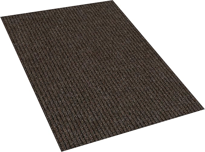 KOECKRITZ Heavy Duty Durable All Weather Indoor/Outdoor Non Slip Entrance Mat Rugs and Runners for Office Business Building Home Garage Front Door (4' x 10', Brick)