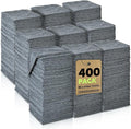 Microfiber Cleaning Cloths Bulk-400 Pack, Gray Microfiber Towels for Cars, Ultra Absorbent Wash Cloths, Lint-Free Streak-Free Microfiber Towels Bulk for Cars, 12x12 inches