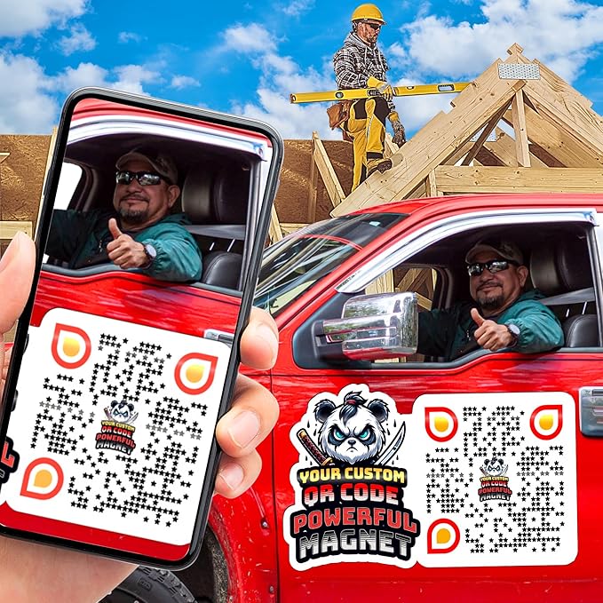 Custom Car Magnet with Your Logo ║ Advertise Your Business Vehicle Magnetic ║ Professionally Printed for Your Car Van Truck ║ Reflective Option Available║ We Print All Made in The USA