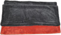SOFTBATFY 1200 GSM 36" x 24"Dual Sided Microfiber Car Cleaning Drying Towel with Twist Pile, Super Absorbent, Scratch-Free, Machine Washable(Red-Grey)