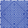 Interlocking Garage Floor Tiles - 0.79in,Vented, Self-Draining, Non-Slip Flooring, Modular, Virgin Polypropylene, Ideal for Garages, Patios, Basements, Decks -51.6 sq ft (Blue, 30PCS)
