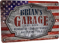 Garage Sign | Personalized | Vintage American Theme