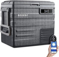 BODEGACOOLER 12 Volt Car Refrigerator,68Quart(65L) Camping Fridge,RV Portable Freezer Single Zone,with APP Control,-4℉-68℉ Car Cooler,12/24V DC and 100-240V AC,for Travel,Truck,Outdoor,Vehicles