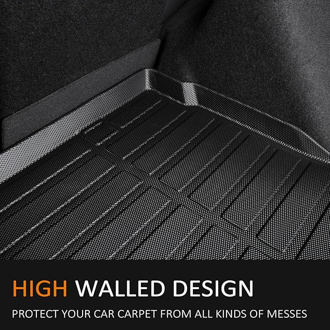 Binmotor-All Weather Floor Mats & Cargo Liner for RX 2025 2024 2023 RX350 | RX350h | RX500h (NOT for RX450h+PHEV) Heavy Duty Car Floor Liners for RX 350 Accessories-Black