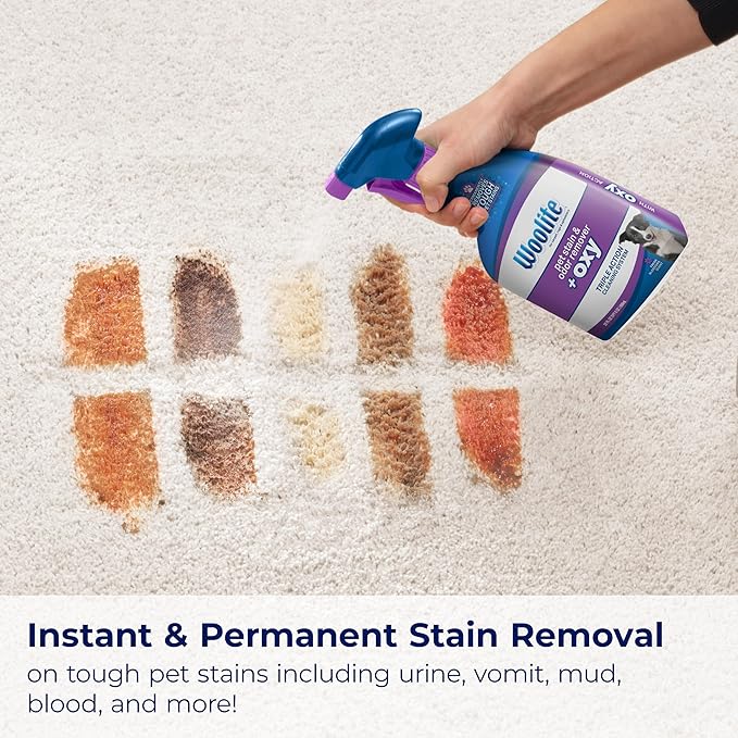 Bissell Woolite® Advantage Pet Stain & Odor Remover + Oxy, 2-Pack, 3326