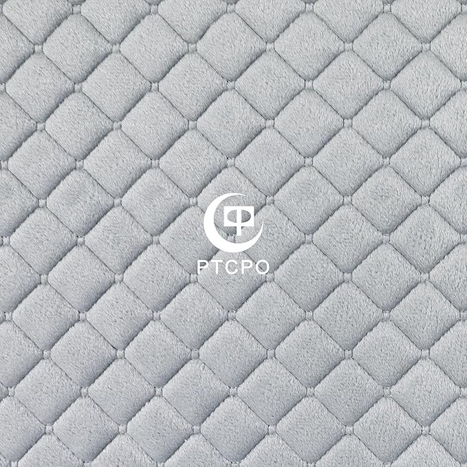 Soft Car Steering Wheel Cover for Sedan, SUV, Warm Luxury Velvet, Odorless, Universal, Anti Slip, Summer Winter, Gray, D Shape(Flat Bottom)