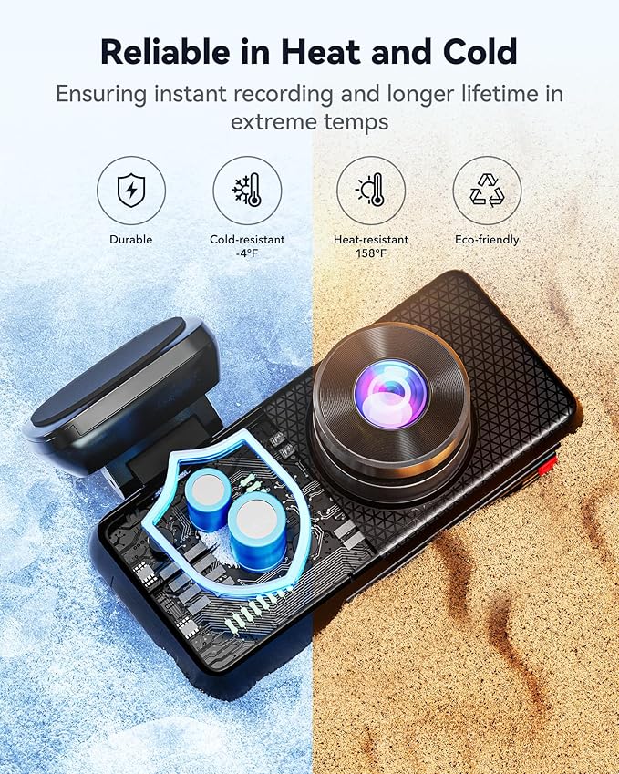 REDTIGER F17 Elite 4K 3 Channel Dash Cam, STARVIS 2 IMX678 & IMX675, 128GB Card, Full Night Color, 4K+2.5K+1080P Front and Rear Inside, Touch Screen, Voice Control, 5GHz WiFi 6, GPS, HDR, Parking Mode