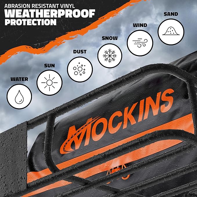 Mockins 64"x39"x6" Heavy Duty Roof Rack Cargo Carrier for Top of Vehicle w/ 20 CuFt Waterproof Rooftop Cargo Bag | 250Lbs Cap Extendable Roof Basket Luggage Rack for SUV, Car, RV & Van w/Accessories