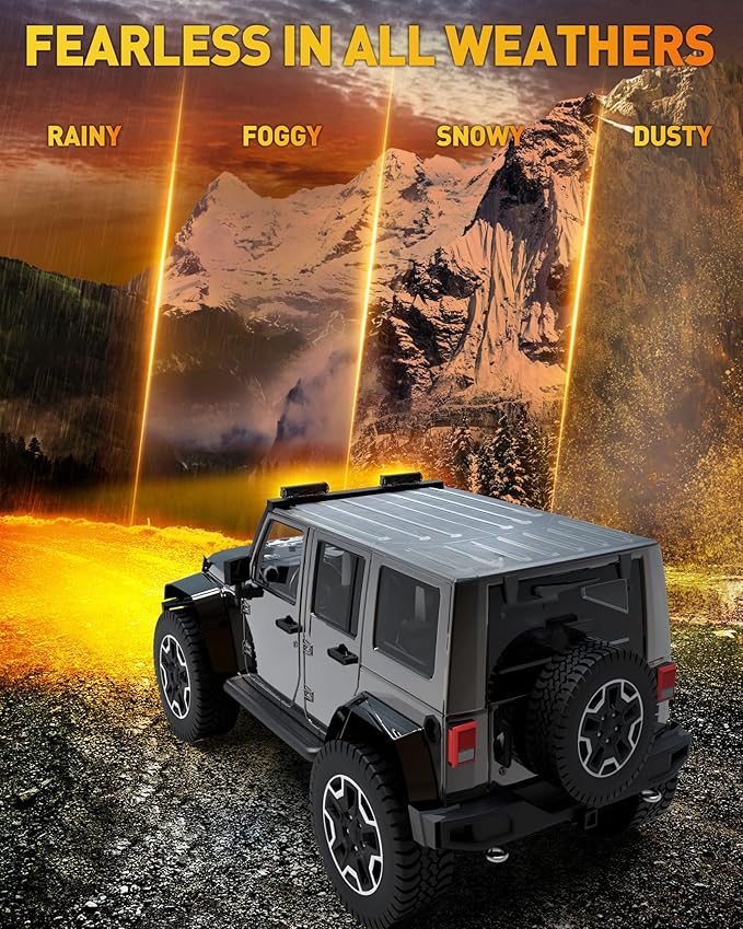 NAOEVO 12 Inch LED Light Bar, 300W 30000LM LED Offroad/Driving/Fog Lights with Wiring Harness Kit, Spot Flood Work Lights for Truck UTV ATV Golf Cart Boat, 1 Pc (Amber)