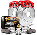 Power Stop KC3118-36 Front Z36 Truck and Tow Brake Kit with Calipers For Chrysler Town & Country, Dodge Grand Caravan, Ram C/V, VW Routan [Model Specific]