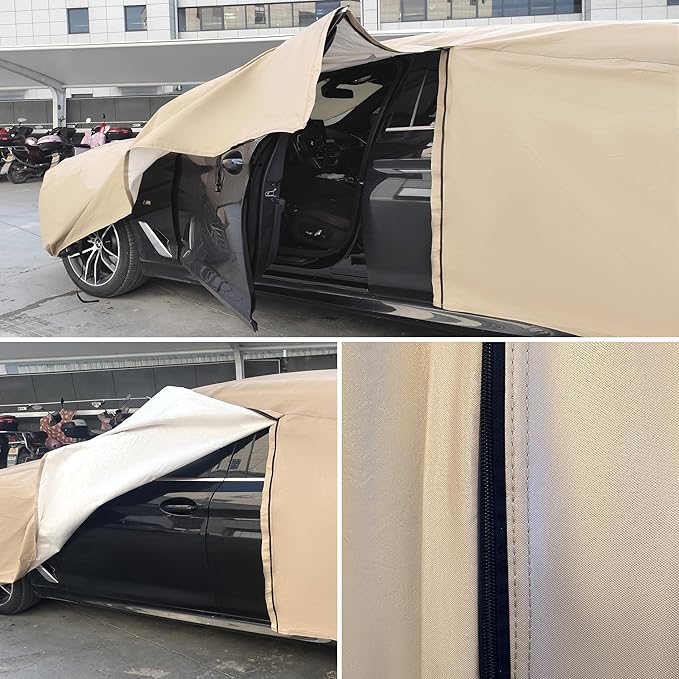 Heavy Duty Outdoor Car Cover Custom Fit for Chevy Camaro,Windproof All Weather Waterproof Sun Rain UV Dust Snow Protection Outdoor Car Covers